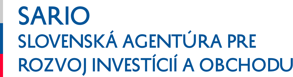 Logo Slovenskej agentúry pre rozvoj investícií a obchodu SARIO.
