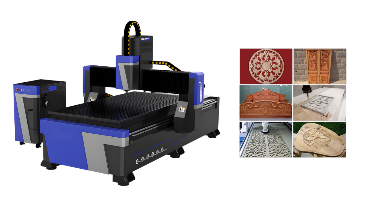 3-osové CNC frézy
